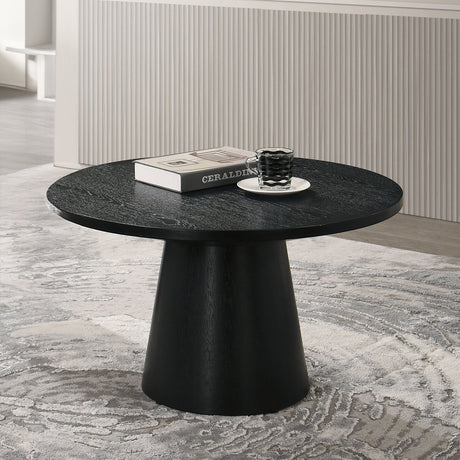 Halewood Oak Cocktail Table by Furniture of America at Eve Furniture
