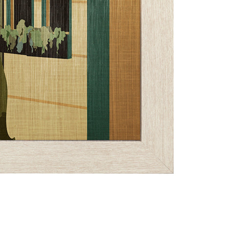 Halifax Go Canada (L) by Mercana Studio a Hand Embellished Decograph Framed Art Print by Mercana at Eve Furniture