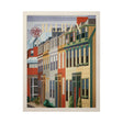 Halifax Go Canada (L) by Mercana Studio a Hand Embellished Decograph Framed Art Print by Mercana at Eve Furniture