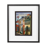 Halifax Go Canada (M) by Mercana Studio a Framed Art Print Matted under Glass by Mercana at Eve Furniture