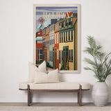 Halifax Go Canada (XL) by Mercana Studio a Hand Embellished Decograph Framed Art Print under Glass by Mercana at Eve Furniture