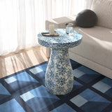 Halio Shell Side Table by TOV Furniture at Eve Furniture