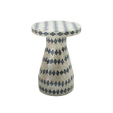 Halio Shell Side Table by TOV Furniture at Eve Furniture