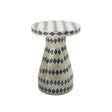 Halio Shell Side Table by TOV Furniture at Eve Furniture