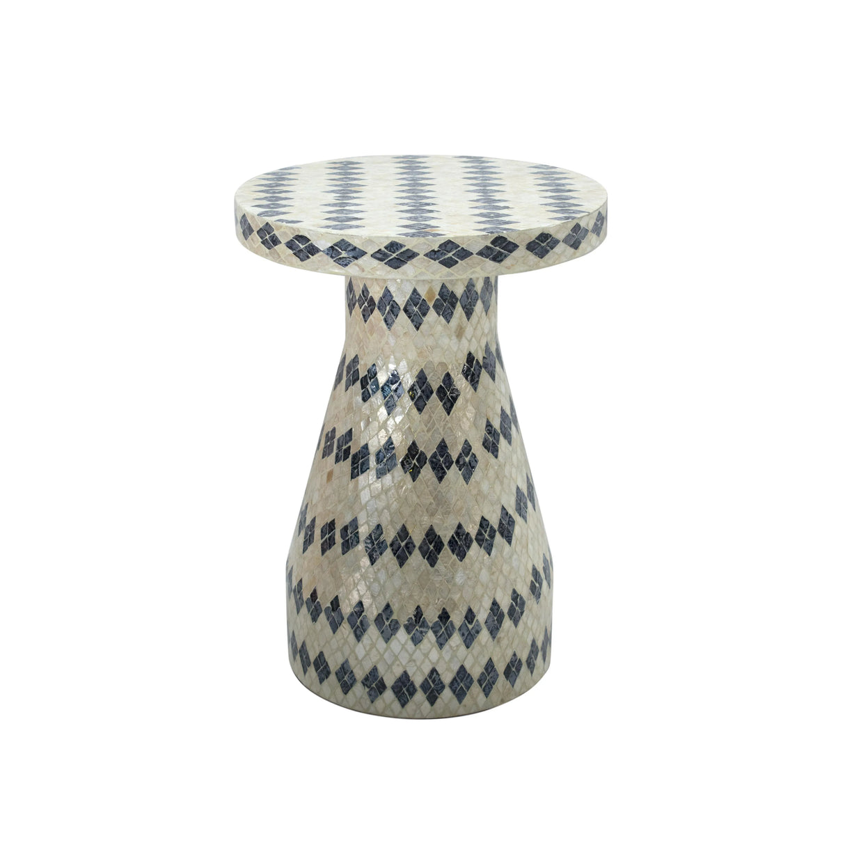 Halio Shell Side Table by TOV Furniture at Eve Furniture