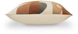 Hallam Sienna/Gold/Charcoal Pillow by Ashley at Eve Furniture
