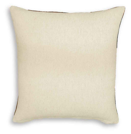 Hallam Sienna/Gold/Charcoal Pillow by Ashley at Eve Furniture