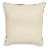 Hallam Sienna/Gold/Charcoal Pillow (Set of 4) by Ashley at Eve Furniture
