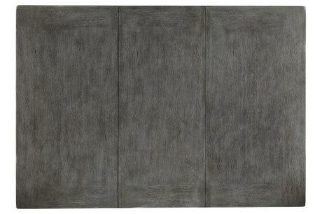 Hallanden Gray Counter Height Dining Extension Table by Ashley at Eve Furniture