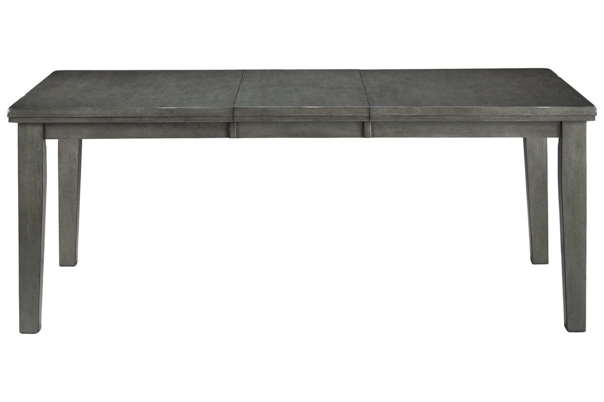 Hallanden Gray Dining Extension Table by Ashley at Eve Furniture