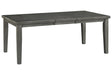 Hallanden Gray Dining Extension Table by Ashley at Eve Furniture