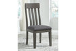 Hallanden Two-tone Gray Dining Chair, Set of 2 by Ashley at Eve Furniture