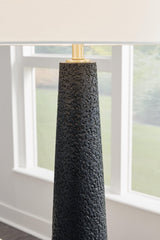 Hallburg Black Floor Lamp by Ashley at Eve Furniture