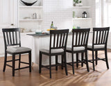 Halle 5-Piece Counter Dining Set(Counter Table & 4 Counter Chairs)