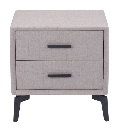 Halle Gray Side Table by Zuomod at Eve Furniture