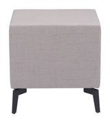 Halle Gray Side Table by Zuomod at Eve Furniture