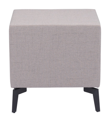 Halle Gray Side Table by Zuomod at Eve Furniture