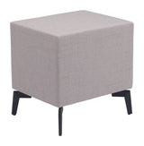 Halle Gray Side Table by Zuomod at Eve Furniture