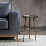 Halley Black Accent Table by Classic Home at Eve Furniture
