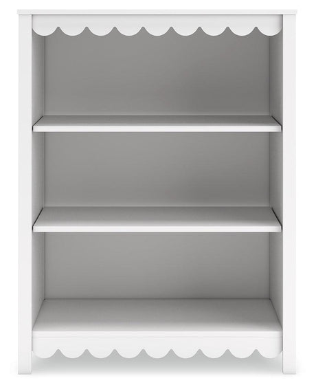 Hallityn White Bookcase by Ashley at Eve Furniture
