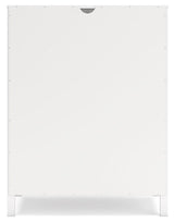 Hallityn White Bookcase by Ashley at Eve Furniture