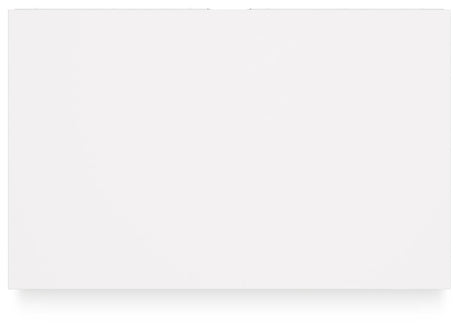 Hallityn White Bookcase by Ashley at Eve Furniture