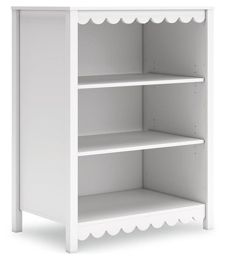 Hallityn White Bookcase by Ashley at Eve Furniture