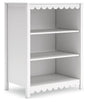 Hallityn White Bookcase by Ashley at Eve Furniture