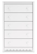 Hallityn White Chest of Drawers by Ashley at Eve Furniture