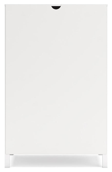 Hallityn White Chest of Drawers by Ashley at Eve Furniture