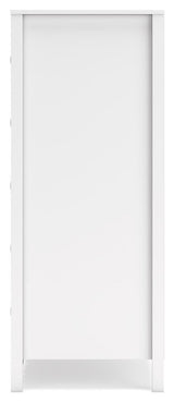 Hallityn White Chest of Drawers by Ashley at Eve Furniture