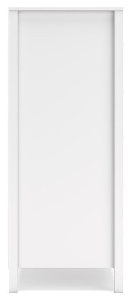 Hallityn White Chest of Drawers by Ashley at Eve Furniture