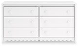 Hallityn White Dresser by Ashley at Eve Furniture