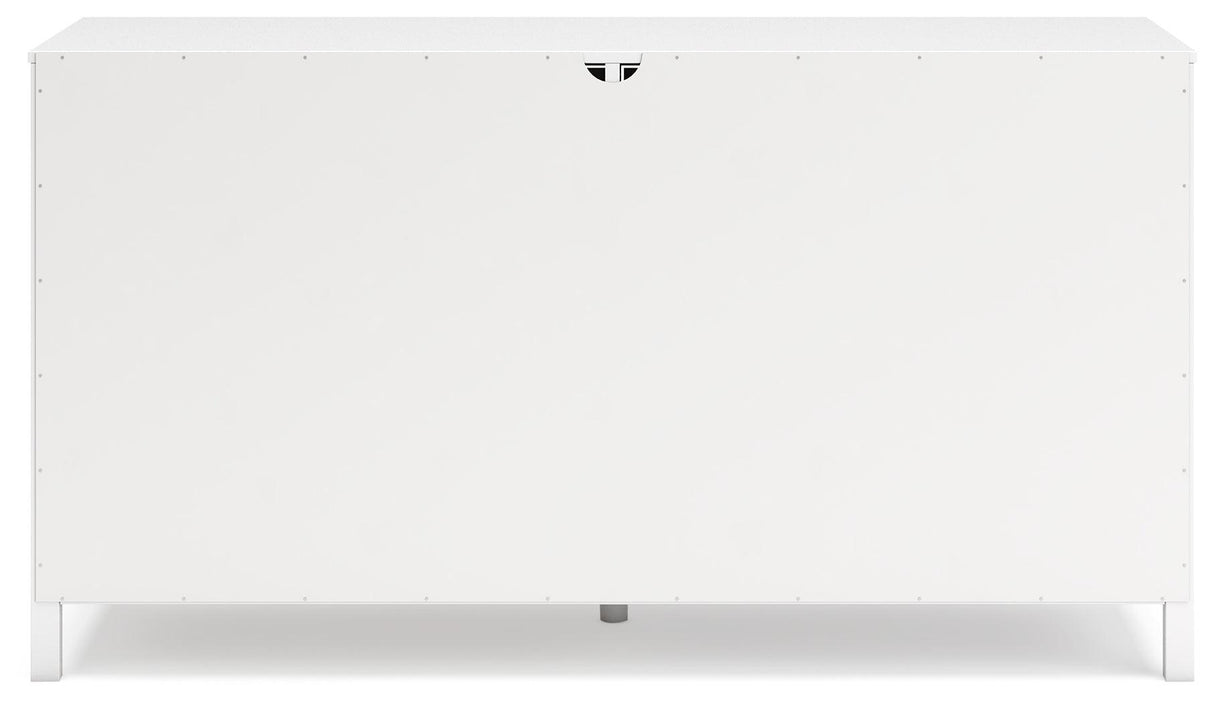 Hallityn White Dresser by Ashley at Eve Furniture