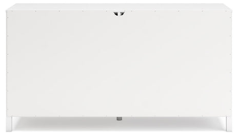 Hallityn White Dresser by Ashley at Eve Furniture