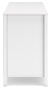 Hallityn White Dresser by Ashley at Eve Furniture