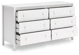 Hallityn White Dresser