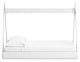 Hallityn White Full Tent Bed by Ashley at Eve Furniture