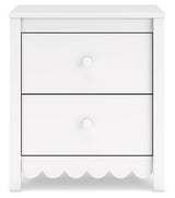 Hallityn White Nightstand by Ashley at Eve Furniture