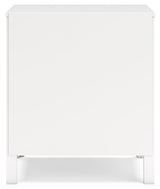 Hallityn White Nightstand by Ashley at Eve Furniture