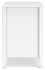 Hallityn White Nightstand by Ashley at Eve Furniture