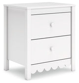 Hallityn White Nightstand by Ashley at Eve Furniture