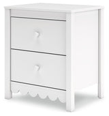 Hallityn White Nightstand by Ashley at Eve Furniture