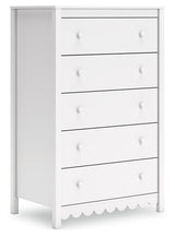 Hallityn White Youth Panel Platform Bedroom Set by Ashley at Eve Furniture