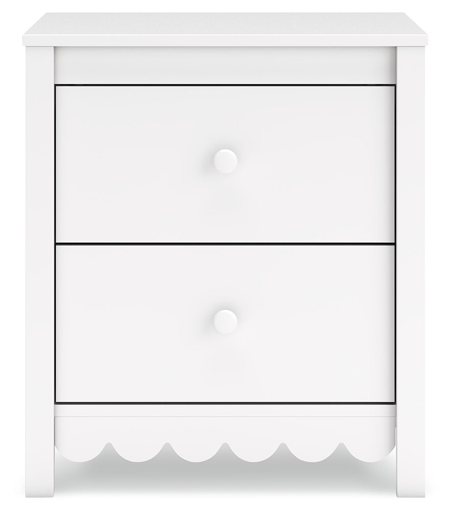 Hallityn White Youth Panel Platform Bedroom Set by Ashley at Eve Furniture