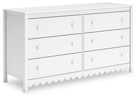 Hallityn White Youth Platform Bedroom Set by Ashley at Eve Furniture