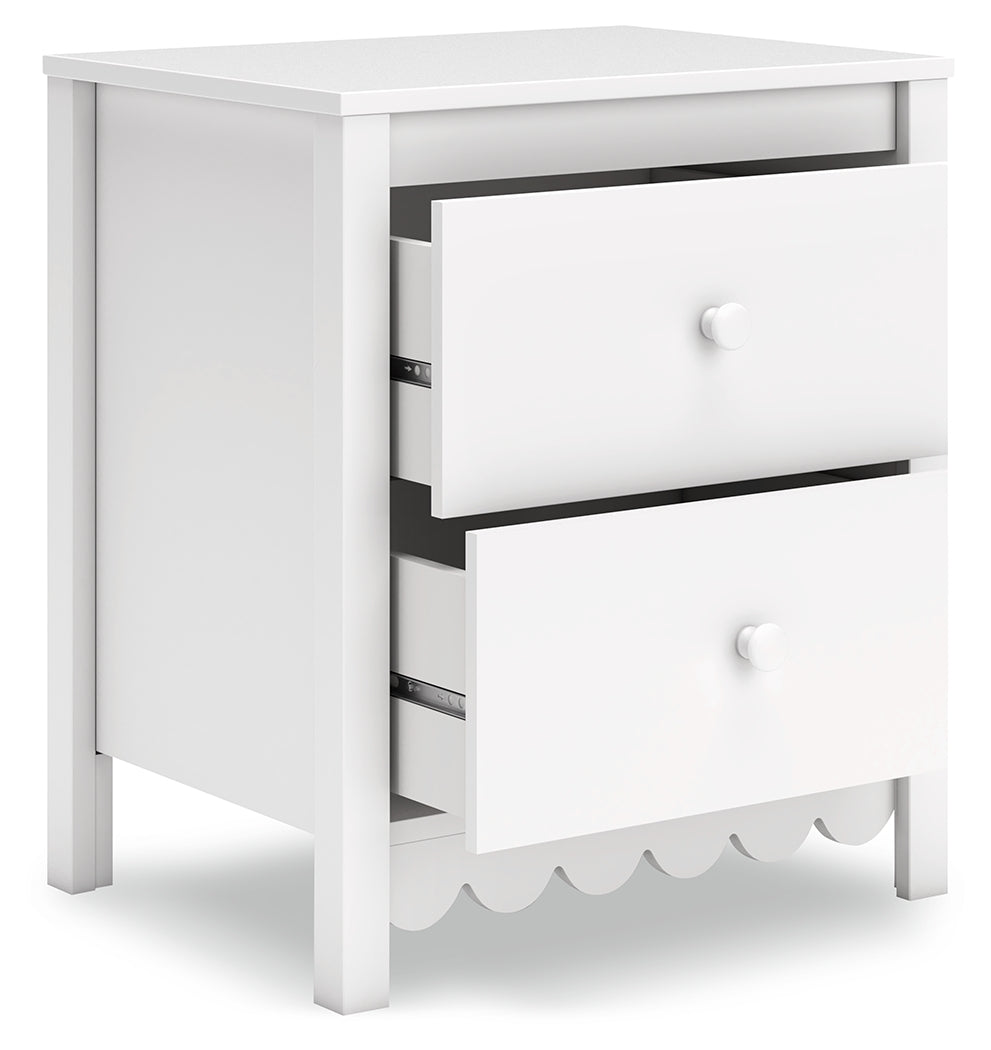 Hallityn White Youth Platform Bedroom Set by Ashley at Eve Furniture