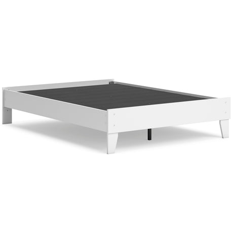 Hallityn White Youth Platform Bedroom Set by Ashley at Eve Furniture