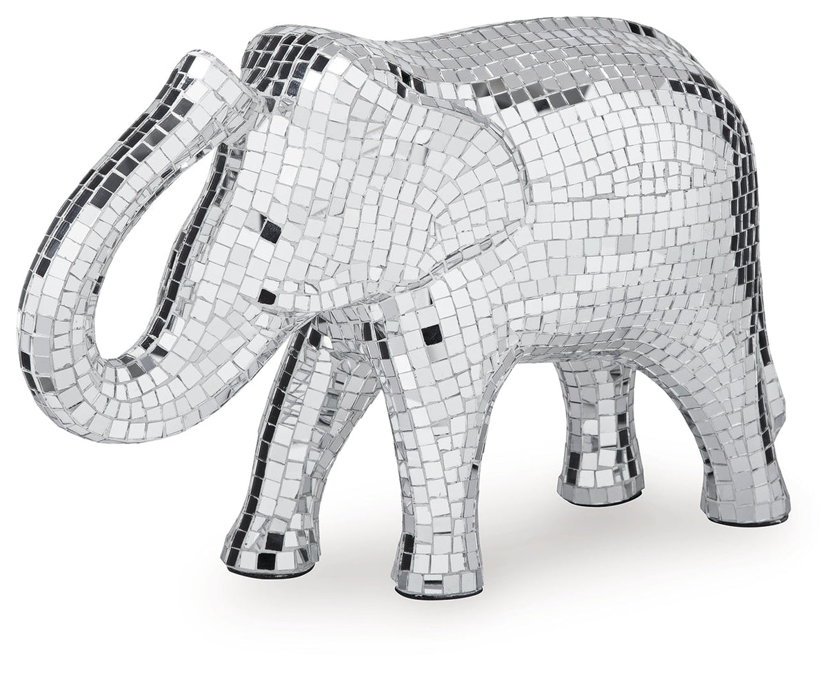 Hallmont Silver Finish Sculpture by ASHLEY FURNITURE at Eve Furniture