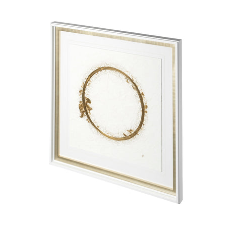 Halo I (White) by Studio M a handmade Original Framed Artwork under Glass by Mercana at Eve Furniture